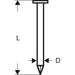 Bosch ekser sa prugama okrugla glava SN21RK 75 2,8 mm, 75 mm, čista, glatka - 2608200029 Ekser sa prugama O-glava BOSCH BOSCH-2608200029 Madras doo Beograd