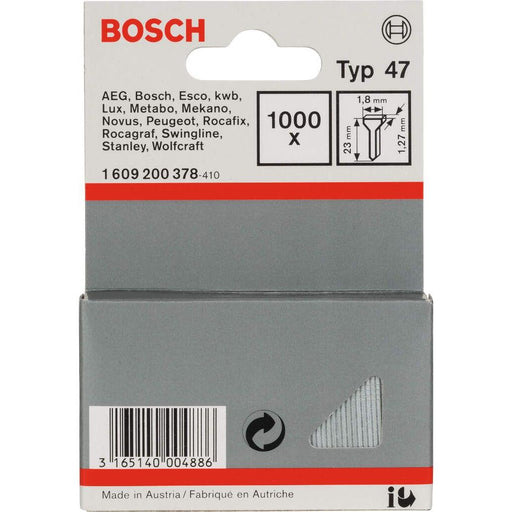 Bosch ekser tip 47 1,8 x 1,27 x 23 mm - 1609200378 Ekser BOSCH BOSCH-1609200378 Madras doo Beograd