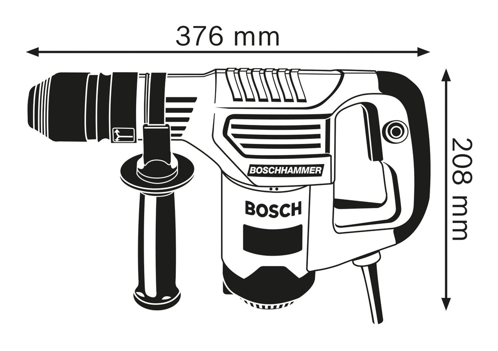 BOSCH El.pneumatski čekić SDS Max GSH 3 E (0611320703) Power Tools BOSCH Madras doo Beograd