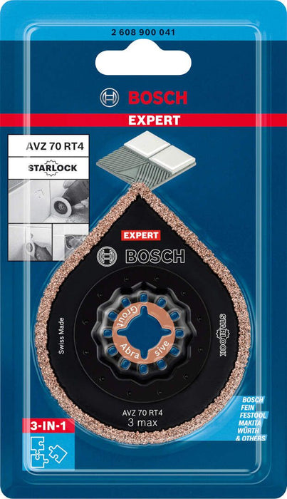Bosch EXPERT 3 max AVZ 70 RT4 ploča za fugovanje za multifunkcionalne alate od 70 mm - 2608900041 Ploča za fugovanje BOSCH Madras doo Beograd