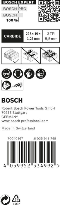 Bosch EXPERT „Aerated Concrete“ S 1141 HM list univerzalne testere - pakovanje 10 komada - 2608900409 List univerzalne testere BOSCH Madras doo Beograd