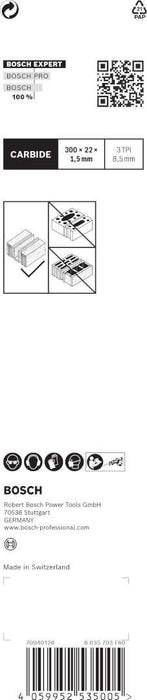 Bosch EXPERT „Aerated Concrete“ S 1241 HM list univerzalne testere - pakovanje 1 komad - 2608900410 List univerzalne testere BOSCH Madras doo Beograd