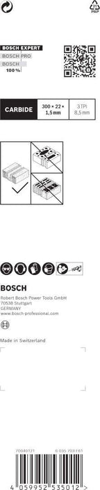 Bosch EXPERT „Aerated Concrete“ S 1241 HM list univerzalne testere - pakovanje 3 komada - 2608900411 List univerzalne testere BOSCH Madras doo Beograd