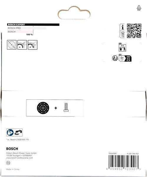 BOSCH EXPERT brusni disk sa više rupa, tvrdi, 150 mm, GEX 18V-150-3 - Brusni disk 150mm, hard, H&L (2608001116) Power Tools BOSCH Madras doo Beograd