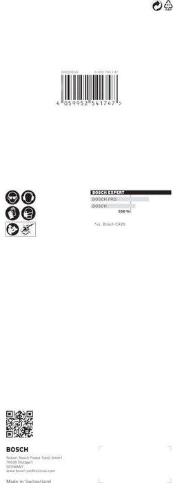 Bosch EXPERT brusni list C470, 93 x 230mm - granulacija 120; pakovanje od 10 komada (2608900836) Brusni list BOSCH Madras doo Beograd