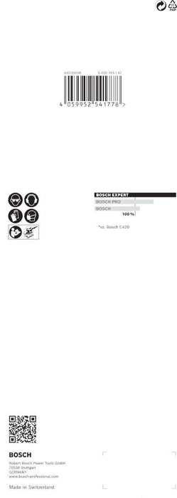 Bosch EXPERT brusni list C470, 93 x 230mm - granulacija 400; pakovanje od 10 komada (2608900839) Brusni list BOSCH Madras doo Beograd