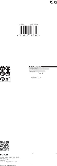Bosch EXPERT brusni list C470, 93 x 230mm - granulacija 60; bez rupa; pakovanje od 10 komada (2608900841) Brusni list BOSCH Madras doo Beograd