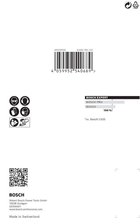 Bosch EXPERT brusni list M480 100 x 150mm granulacija 220; pakovanje od 10 komada - 2608900730 Brusni list BOSCH Madras doo Beograd