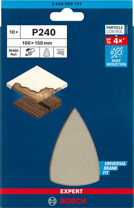 Bosch EXPERT brusni list M480 100 x 150mm granulacija 240; pakovanje od 10 komada - 2608900731 Brusni list BOSCH Madras doo Beograd