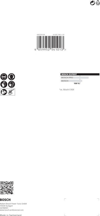 Bosch EXPERT brusni list M480 115 x 230mm granulacija 120; pakovanje od 10 komada - 2608900763 Brusni list BOSCH Madras doo Beograd