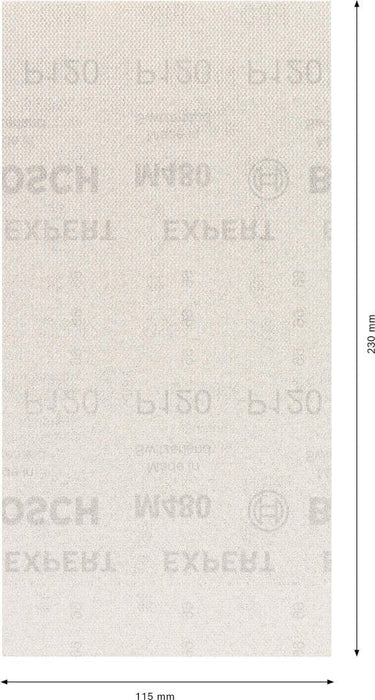 Bosch EXPERT brusni list M480 115 x 230mm granulacija 120; pakovanje od 10 komada - 2608900763 Brusni list BOSCH Madras doo Beograd
