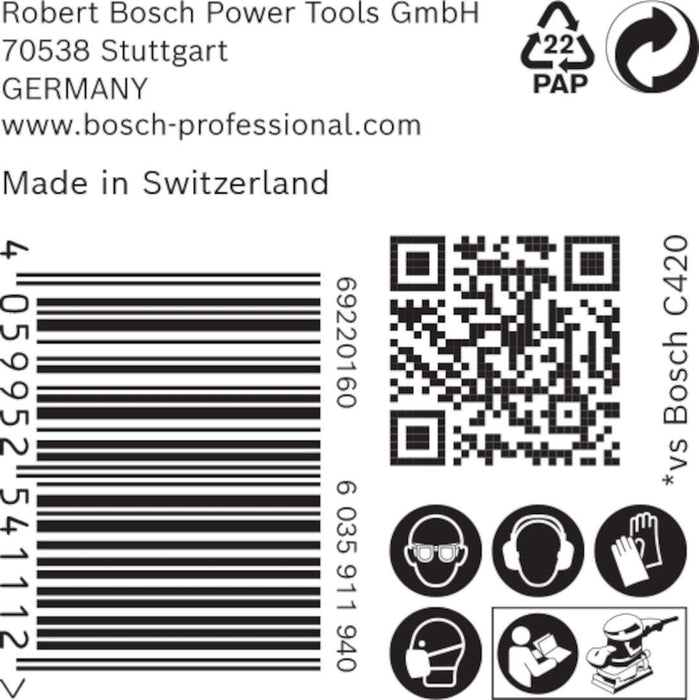 Bosch EXPERT brusni list M480 115 x 230mm granulacija 220; pakovanje od 50 komada - 2608900773 Brusni list BOSCH Madras doo Beograd