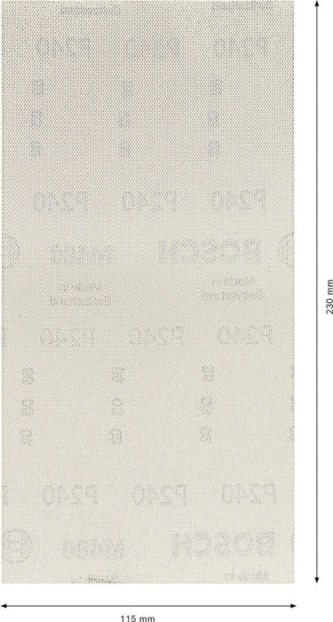 Bosch EXPERT brusni list M480 115 x 230mm granulacija 240; pakovanje od 10 komada - 2608900767 Brusni list BOSCH Madras doo Beograd