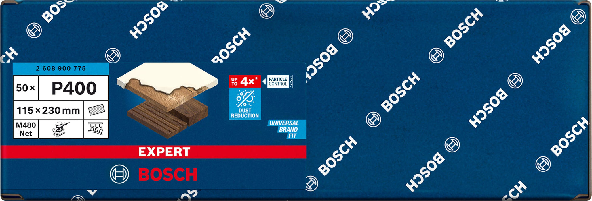 Bosch EXPERT brusni list M480 115 x 230mm granulacija 400; pakovanje od 50 komada - 2608900775 Brusni list BOSCH Madras doo Beograd