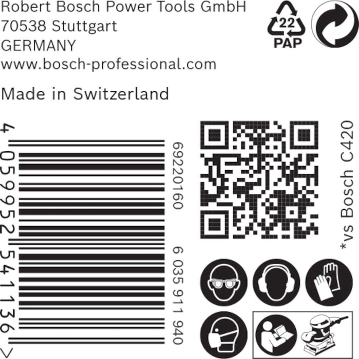 Bosch EXPERT brusni list M480 115 x 230mm granulacija 400; pakovanje od 50 komada - 2608900775 Brusni list BOSCH Madras doo Beograd