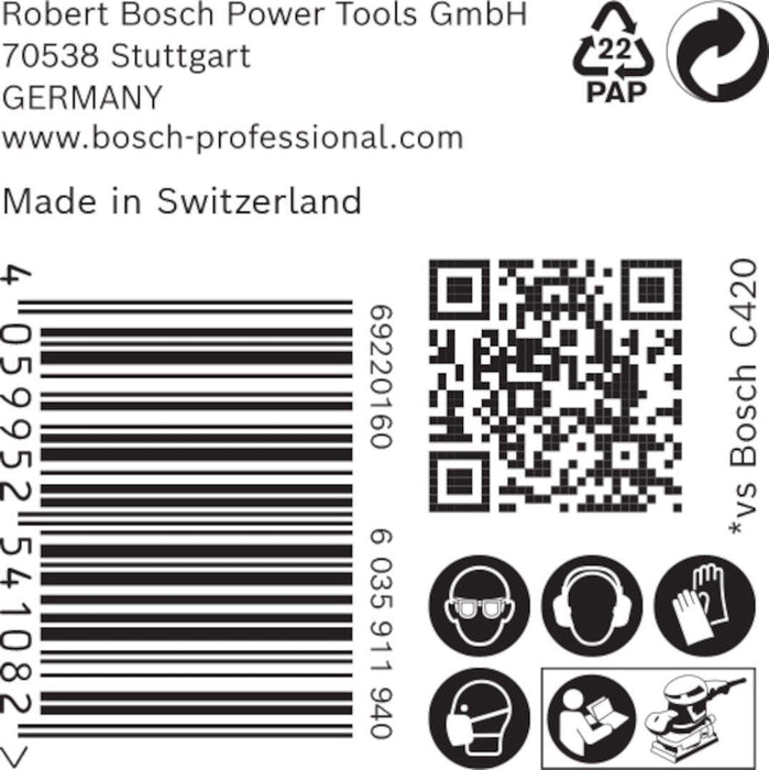 Bosch EXPERT brusni list M480 115 x 230mm granulacija 80; pakovanje od 50 komada - 2608900770 Brusni list BOSCH Madras doo Beograd