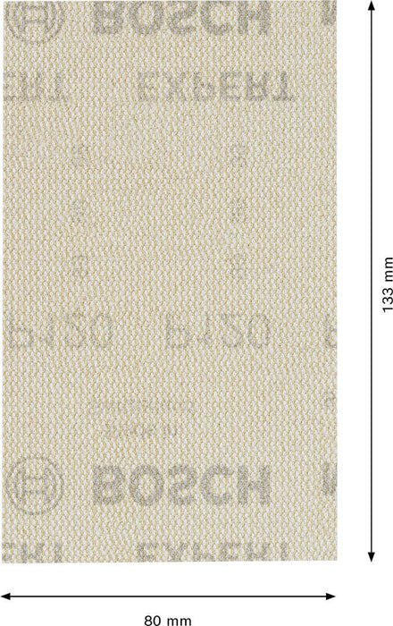 Bosch EXPERT brusni list M480 80 x 133mm granulacija 120; pakovanje od 10 komada - 2608900736 Brusni list BOSCH Madras doo Beograd