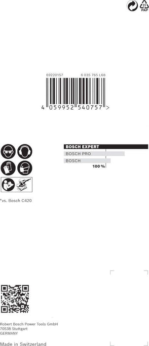 Bosch EXPERT brusni list M480 80 x 133mm granulacija 150; pakovanje od 10 komada - 2608900737 Brusni list BOSCH Madras doo Beograd
