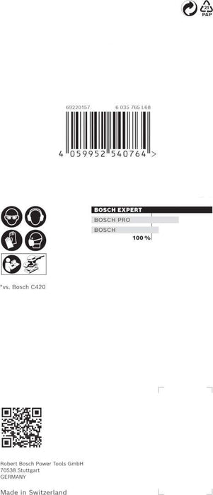 Bosch EXPERT brusni list M480 80 x 133mm granulacija 180; pakovanje od 10 komada - 2608900738 Brusni list BOSCH Madras doo Beograd