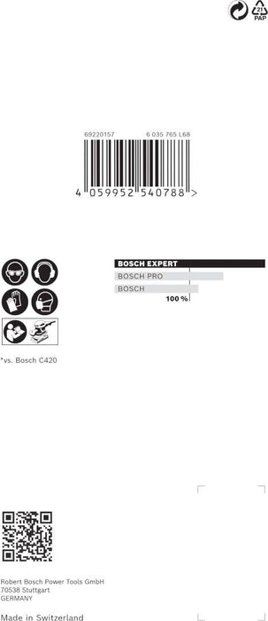 Bosch EXPERT brusni list M480 80 x 133mm granulacija 240; pakovanje od 10 komada - 2608900740 Brusni list BOSCH Madras doo Beograd