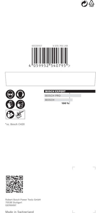 Bosch EXPERT brusni list M480 80 x 133mm granulacija 320; pakovanje od 10 komada - 2608900741 Brusni list BOSCH Madras doo Beograd