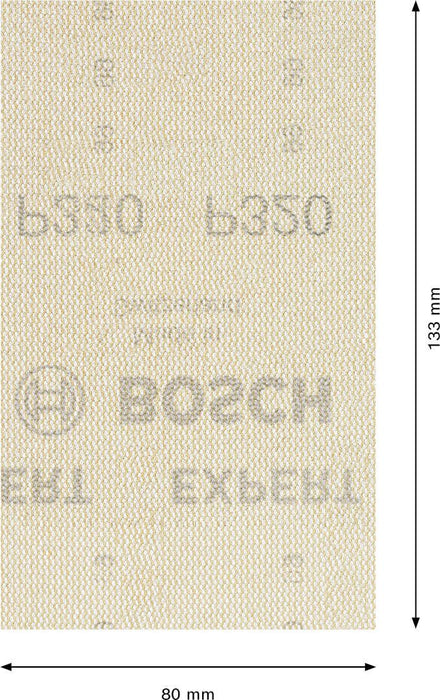 Bosch EXPERT brusni list M480 80 x 133mm granulacija 320; pakovanje od 10 komada - 2608900741 Brusni list BOSCH Madras doo Beograd
