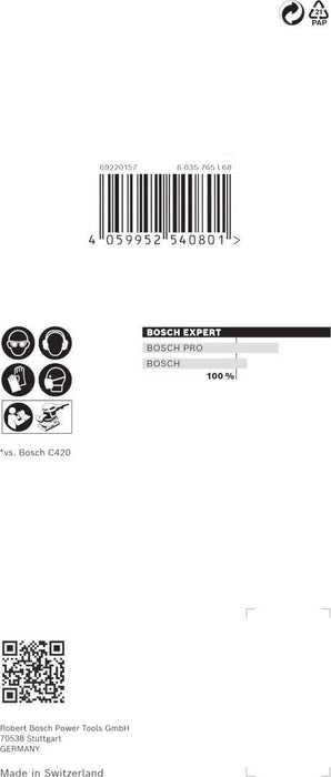 Bosch EXPERT brusni list M480 80 x 133mm granulacija 400; pakovanje od 10 komada - 2608900742 Brusni list BOSCH Madras doo Beograd