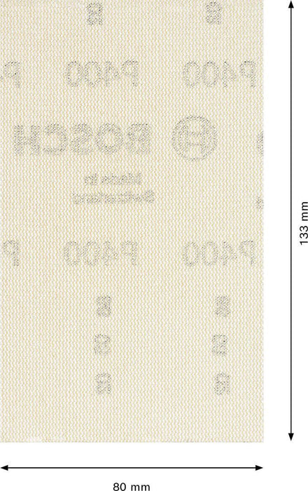 Bosch EXPERT brusni list M480 80 x 133mm granulacija 400; pakovanje od 10 komada - 2608900742 Brusni list BOSCH Madras doo Beograd