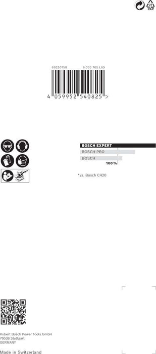 Bosch EXPERT brusni list M480 93 x 186mm granulacija 100; pakovanje od 10 komada - 2608900744 Brusni list BOSCH Madras doo Beograd