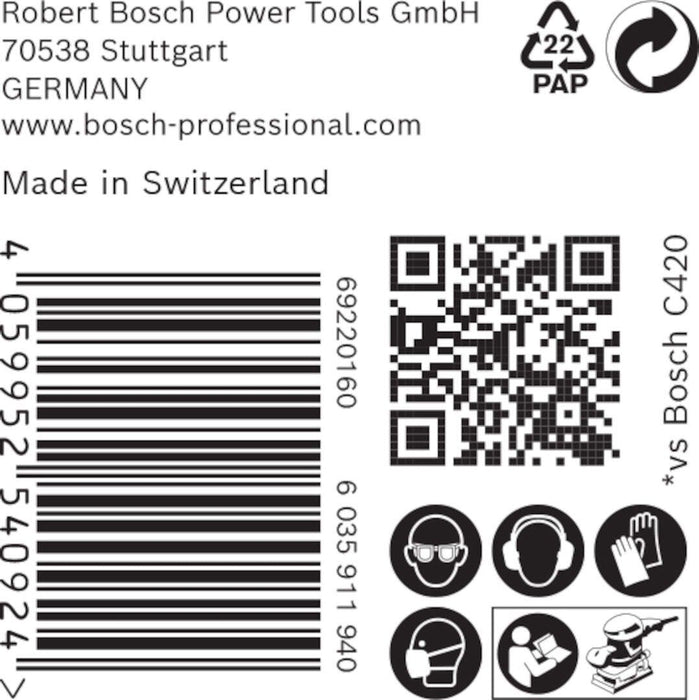 Bosch EXPERT brusni list M480 93 x 186mm granulacija 120; pakovanje od 50 komada - 2608900754 Brusni list BOSCH Madras doo Beograd