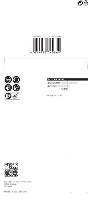Bosch EXPERT brusni list M480 93 x 186mm granulacija 150; pakovanje od 10 komada - 2608900746 Brusni list BOSCH Madras doo Beograd