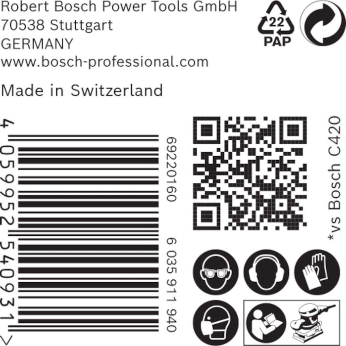 Bosch EXPERT brusni list M480 93 x 186mm granulacija 150; pakovanje od 50 komada - 2608900755 Brusni list BOSCH Madras doo Beograd