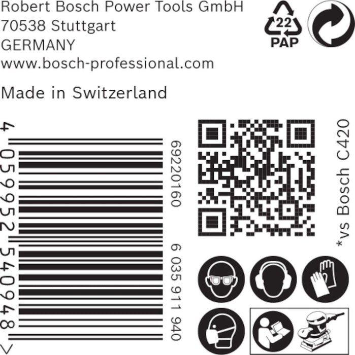 Bosch EXPERT brusni list M480 93 x 186mm granulacija 180; pakovanje od 50 komada - 2608900756 Brusni list BOSCH Madras doo Beograd