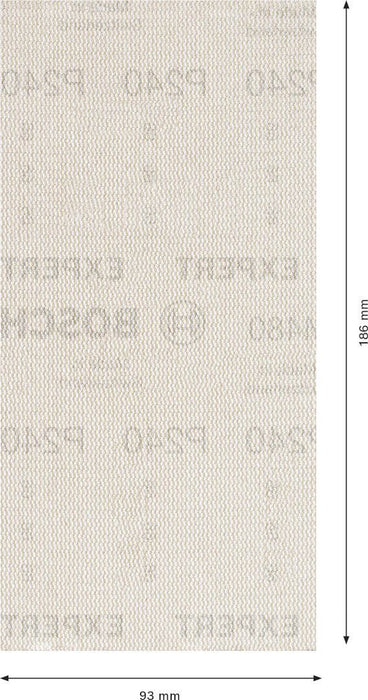 Bosch EXPERT brusni list M480 93 x 186mm granulacija 240; pakovanje od 10 komada - 2608900749 Brusni list BOSCH Madras doo Beograd