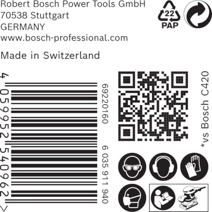 Bosch EXPERT brusni list M480 93 x 186mm granulacija 240; pakovanje od 50 komada - 2608900758 Brusni list BOSCH Madras doo Beograd
