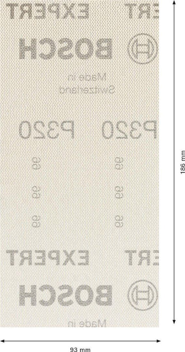 Bosch EXPERT brusni list M480 93 x 186mm granulacija 320; pakovanje od 50 komada - 2608900759 Brusni list BOSCH Madras doo Beograd