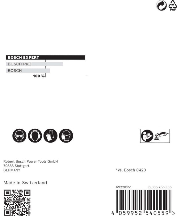 Bosch EXPERT brusni list M480 93mm granulacija 100; pakovanje od 5 komada - 2608900717 Brusni list BOSCH Madras doo Beograd