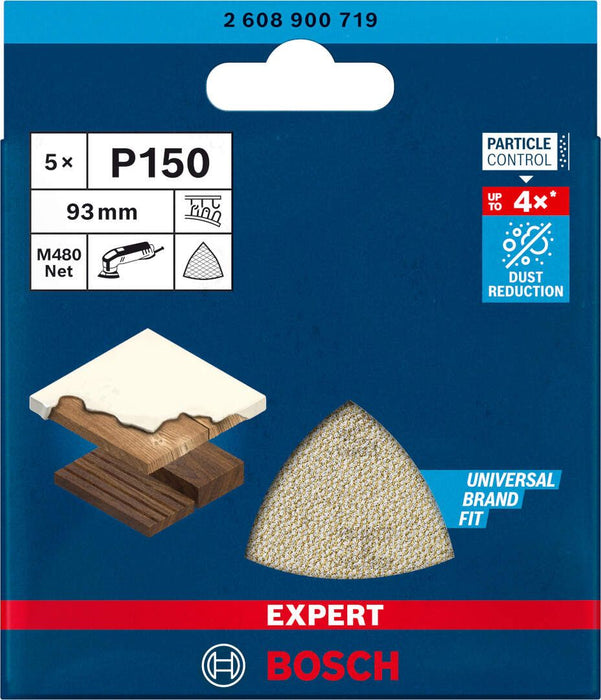 Bosch EXPERT brusni list M480 93mm granulacija 150; pakovanje od 5 komada - 2608900719 Brusni list BOSCH Madras doo Beograd