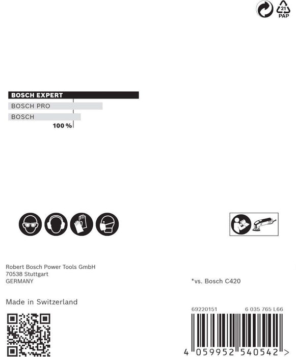 Bosch EXPERT brusni list M480 93mm granulacija 80; pakovanje od 5 komada - 2608900716 Brusni list BOSCH Madras doo Beograd