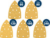 BOSCH EXPERT C470 brusni papir, 102×62/93 mm, G10×60/10×80/10×120/10×180/10×240, 50 delova - (2608902513) Madras doo Beograd Madras doo Beograd