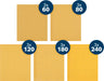 BOSCH EXPERT C470 brusni papir, 230×280 mm, G3×60/3×80/3×120/3×180/3×240, 15 delova - (2608902493) Madras doo Beograd Madras doo Beograd