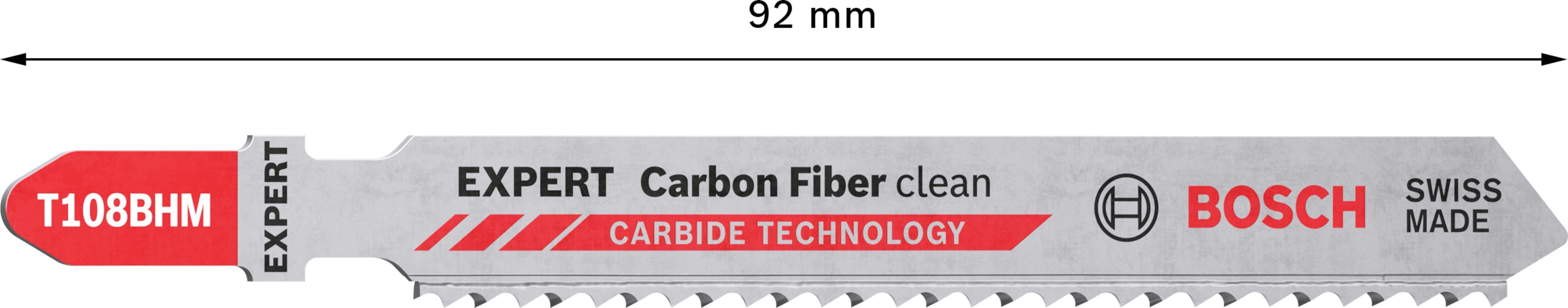 Bosch EXPERT „Carbon Fiber Clean“ T 108 BHM list ubodne testere, 3-delni - 2608900565 List ubodne testere BOSCH Madras doo Beograd