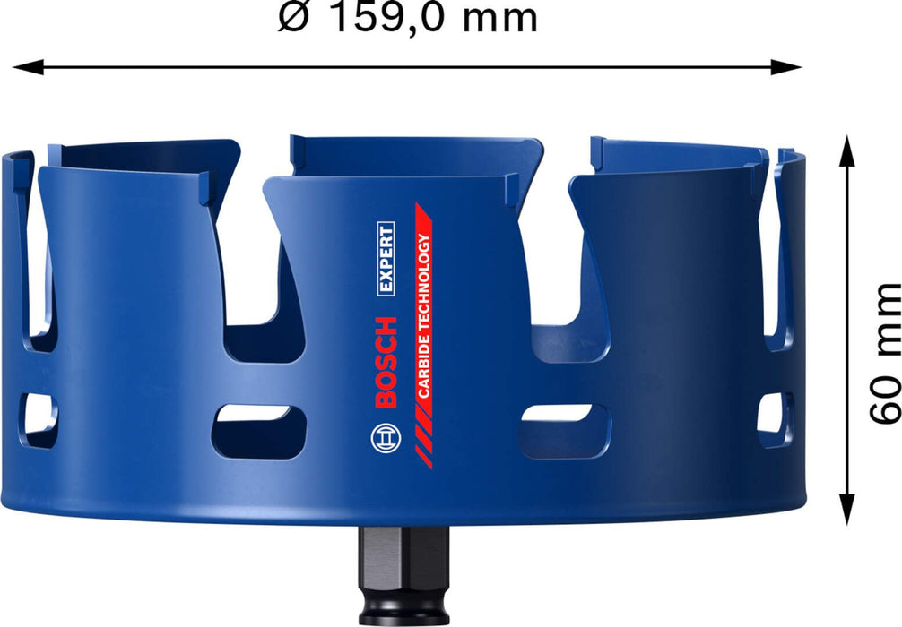 Bosch EXPERT Construction Material testera za otvore 159 x 60 mm - 2608900488 Testera za otvore BOSCH Madras doo Beograd