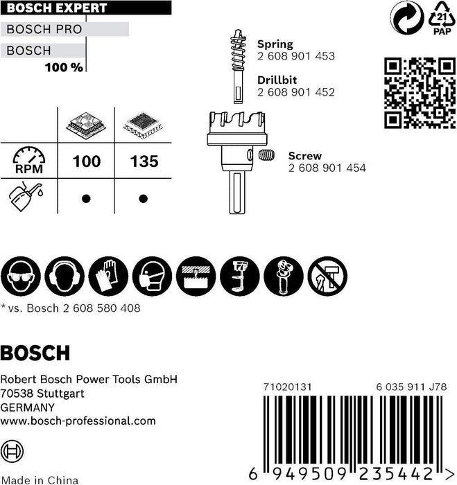 Bosch EXPERT Construction Material testera za otvore 19 x 60 mm - 2608900451 Testera za otvore BOSCH Madras doo Beograd