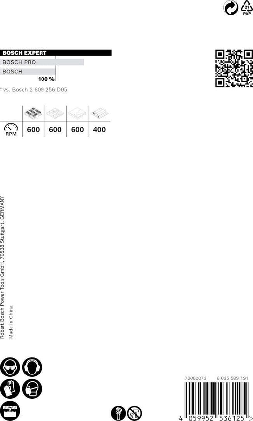 Bosch EXPERT Construction Material testera za otvore 60 x 60 mm - 2608900466 Testera za otvore BOSCH Madras doo Beograd