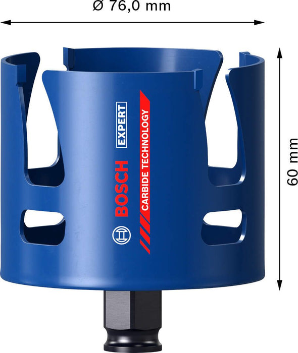 Bosch EXPERT Construction Material testera za otvore 76 x 60 mm - 2608900473 Testera za otvore BOSCH Madras doo Beograd