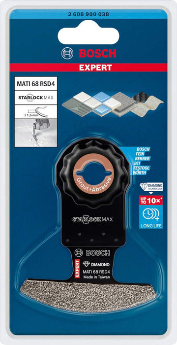 Bosch EXPERT Corner Blade MATI 68 RSD4 list testere za multifunkcionalne alate od 68 x 10 mm - 2608900038 List testere BOSCH Madras doo Beograd