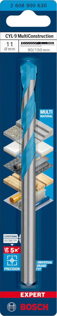 Bosch EXPERT CYL-9 MultiConstruction burgija 11 x 90 x 150 mm - 2608900630 MultiConstruction burgija BOSCH Madras doo Beograd