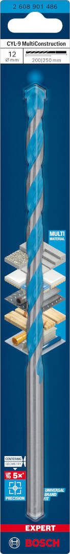 Bosch EXPERT CYL-9 MultiConstruction burgija 12 x 200 x 250 mm - 2608901486 MultiConstruction burgija BOSCH Madras doo Beograd