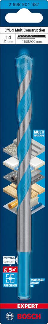 Bosch EXPERT CYL-9 MultiConstruction burgija 14 x 150 x 200 mm - 2608901487 MultiConstruction burgija BOSCH Madras doo Beograd
